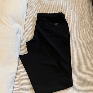 FJ Athletic Fit Black Pants